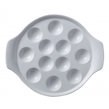 12-hole escargot dish round...