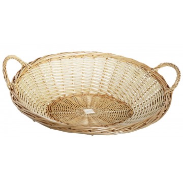 Basket oval beige 50x46x16...