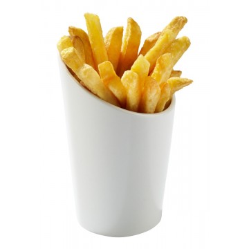 Chip cone round white...
