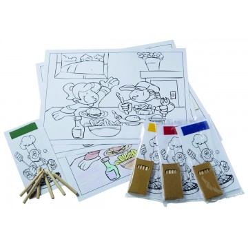 Sleeve white paper 10x20 cm...