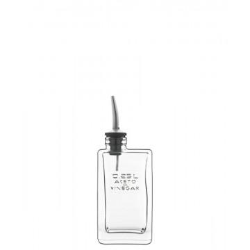 Vinegar bottle transparent...