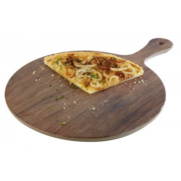 Tray round brown melamine Ø...