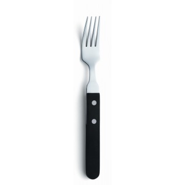Table fork black stainless...