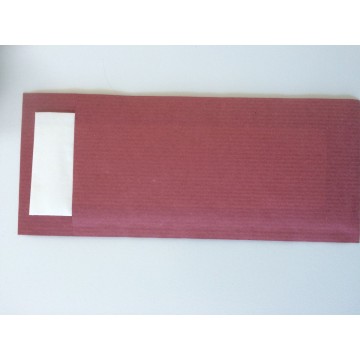 Sleeve burgundy cellulose...