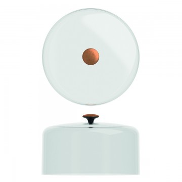 Lid round transparent...