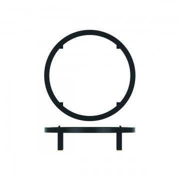 Display stand round black...