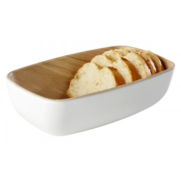 Basket rectangular white...
