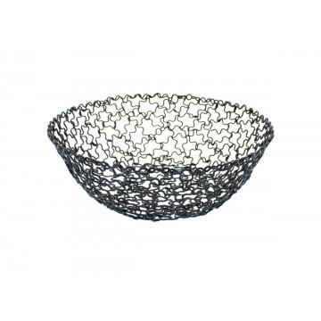 Basket round black Ø 15 cm...