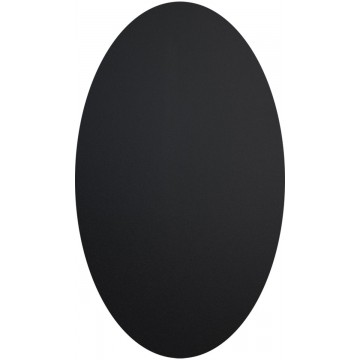 Adhesive slate oval black...