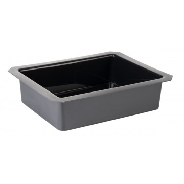 Container black plastic...