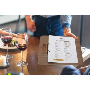 Menu holder rectangular 4...