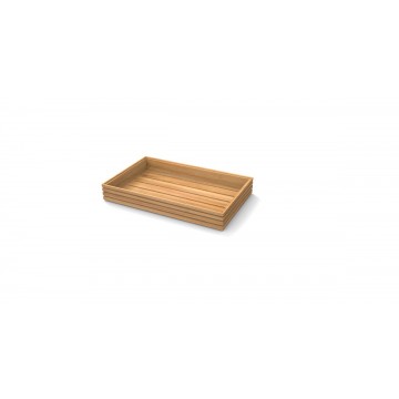 Crate oak 53x32.5x7.5 cm...