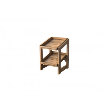 Shelf oak 30.9x32.3x44.1 cm...