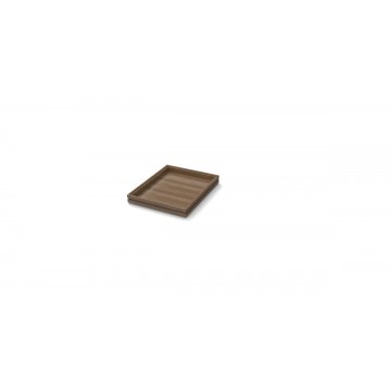 Crate walnut 32.5x26.5x4 cm...