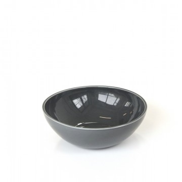 Bowl porcelain grey Ø 25 cm...