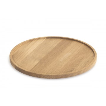 Presentation tray oak Ø...