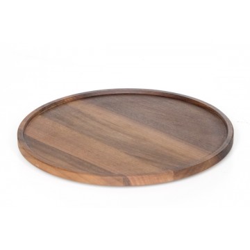Presentation tray walnut Ø...