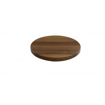 Presentation tray walnut Ø...