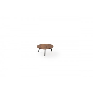 Tray with stand walnut Ø...