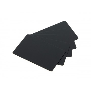 PVC card rectangular black...