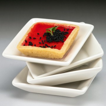 ASSIETTE CARREE 8X8...