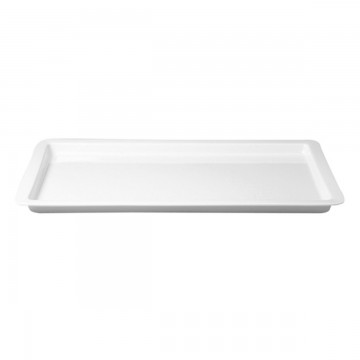 PLAT GN1/1 H.2 CM BLANC