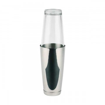 SHAKER VERRE/INOX 80CL H.30CM