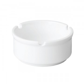 CENDRIER PORCELAINE BLC 8CM...