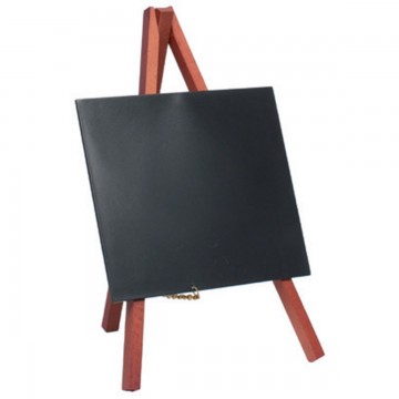 3 MINIS CHEVALETS TABLE ACAJOU