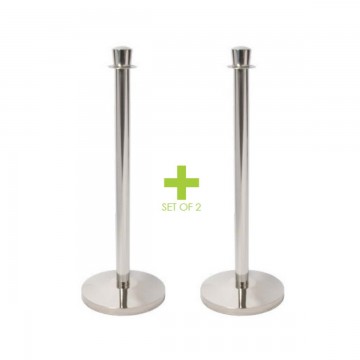 LOT DE 2 POTEAUX D ACCEUIL
