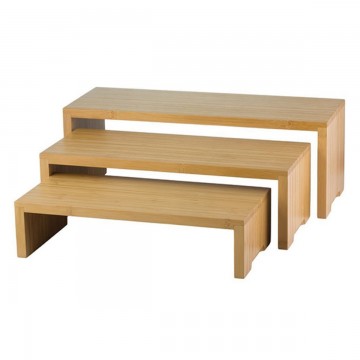 SET 3 PESENTOIR. BAMBOU