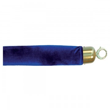 CORDON 1.5M EMBOUT OR BLEU
