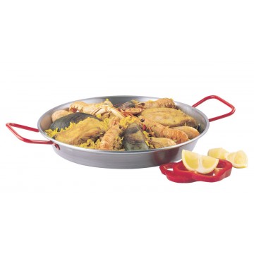 Paella dish round steel Ø...