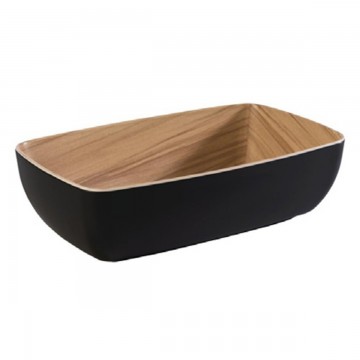 BOL MELAMINE NOIR GN1/4 1.8L