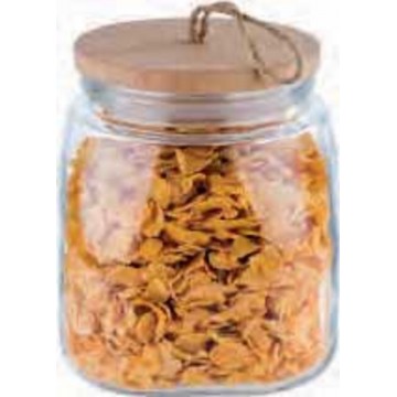 POT VERRE A/COUV.2L WOODY