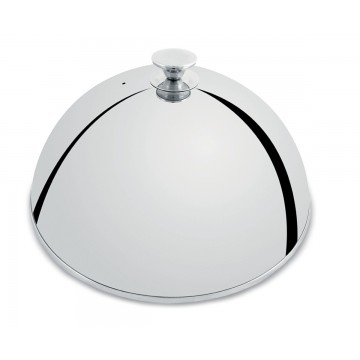 Lid round grey stainless...