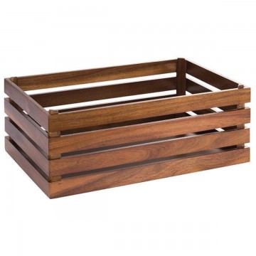 CAISSE BOIS CLAIR ACACIA GN...