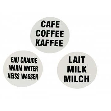 Label plastic  (10 pieces)