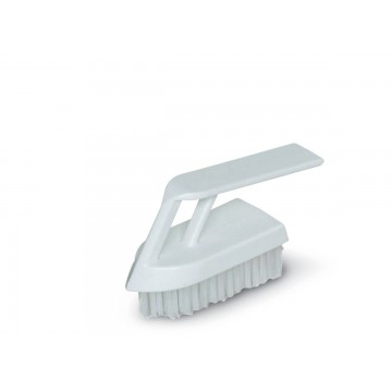 Hand and nail brush white...