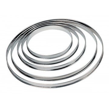 Tart ring stainless steel Ø...