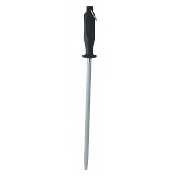 Sharpener steel black 30 cm...