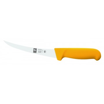 Boning knife with curved...