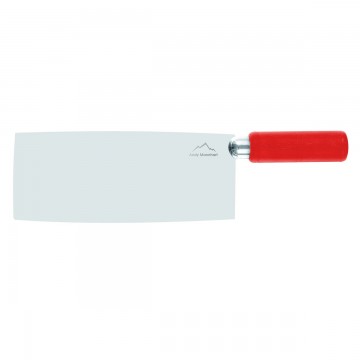 Cleaver stainless steel red...