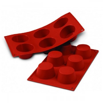 MOULE FLEX.SILIC. 6 MUFFINS...