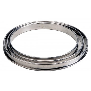 Tart ring stainless steel Ø...