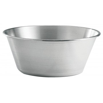 Flat-bottomed basin...