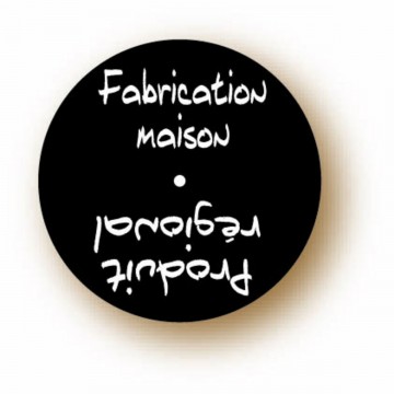 Disc label rectangular info...