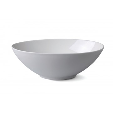 Salad bowl oval ivory...
