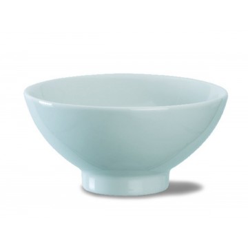 Bowl round ivory porcelain...